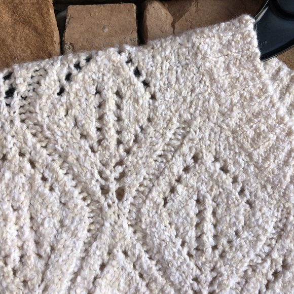 Lucky Brand cream soft sweater NWT size Large NWT - Picture 4 of 8